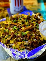 Loaded Cheese and Bacon Fries